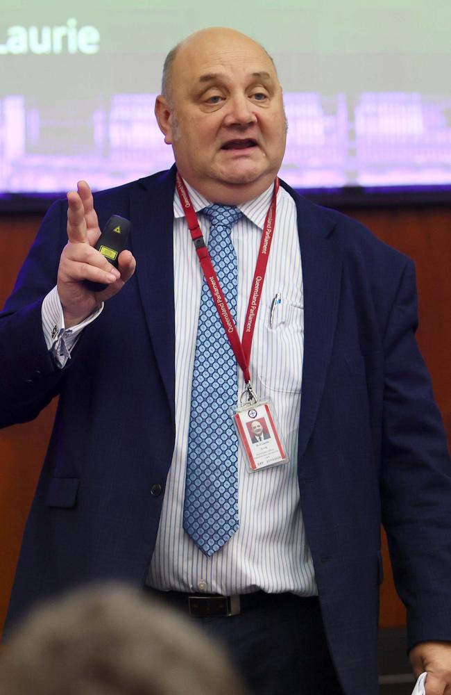 Clerk of parliament Neil Laurie has sponsored Troy Thompson’s petition. Picture: NewsWire/Tertius Pickard