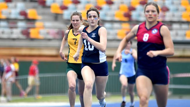 QGSSSA private schoolgirl track and field championship. Thursday September 15, 2022. Picture, John Gass