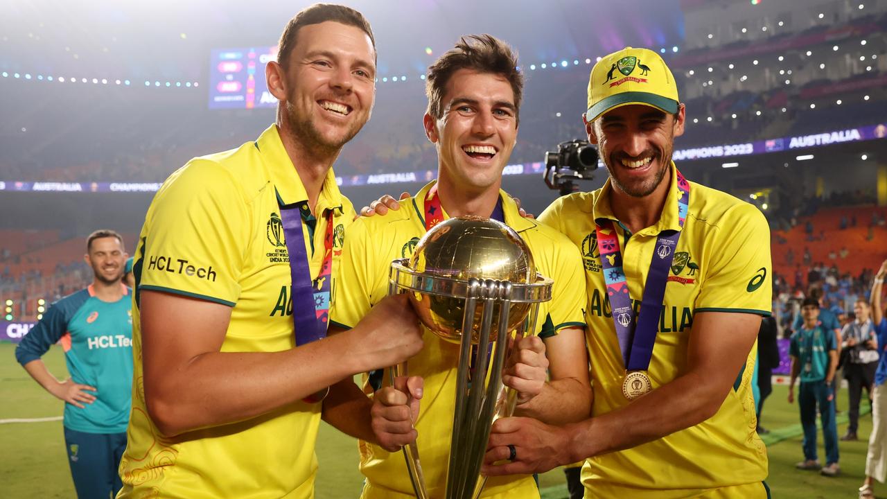 Who can crack Australia’s fast bowling trio? (Photo by Robert Cianflone/Getty Images)