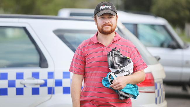 Swan Island Peace Convergence group spokesman Greg Rolles is suing over his treatment by the defence force. Picture: Nathan Dyer