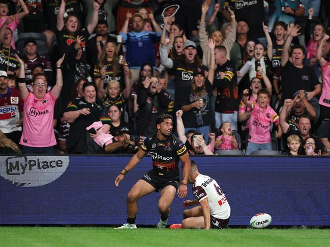 The Panthers will play home games at CommBank Stadium in Parramatta until construction of the new Penrith Stadium is complete. Picture: Getty Images