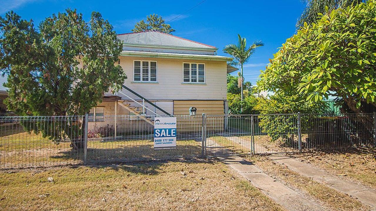 The home at 11 George St, Rockhampton City, that will be demolished to make way for social housing properties.