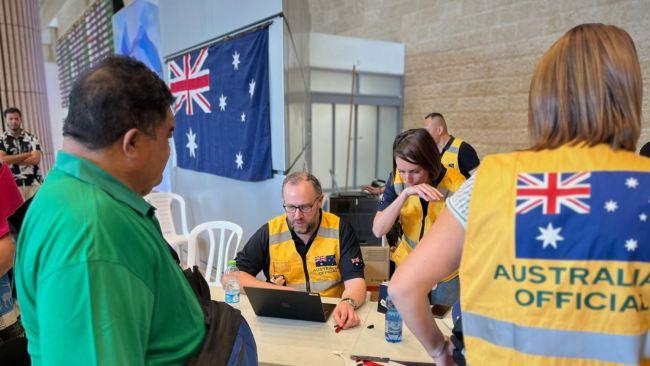 Australia has organised a number of evacuation flights for Australians in Israel.