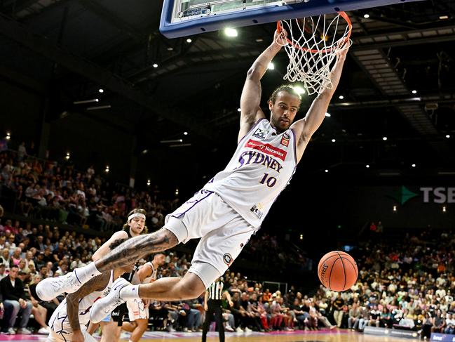 Xavier Cooks in action for the Sydney Kings. Picture: Masanori Udagawa/Getty Images