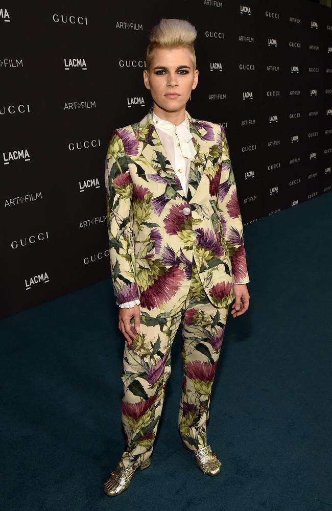 Musician Kaki King attends LACMA 2015 Art+Film Gala Honoring James Turrell and Alejandro G Iñárritu, Presented by Gucci at LACMA on November 7, 2015 in Los Angeles. Picture: Getty