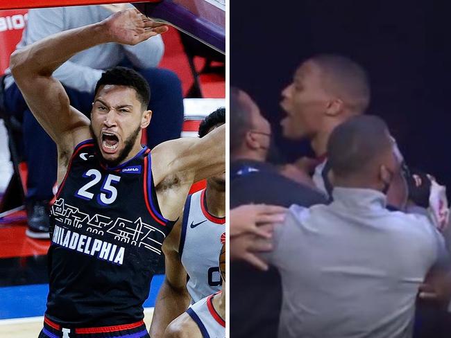 Ben Simmons went berserk but it also left a bad taste in the Wizards' mouth.