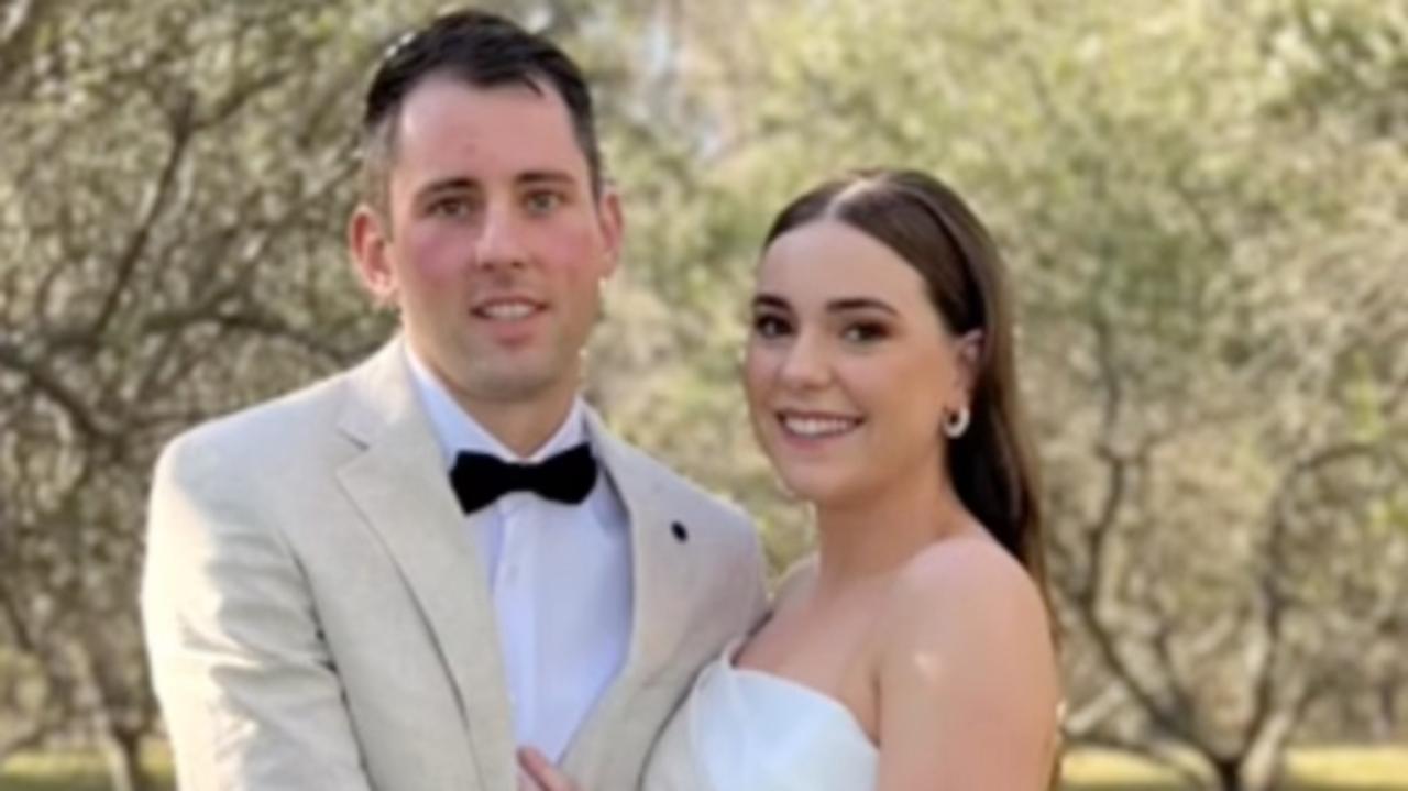 Couple breaks silence on fatal wedding crash