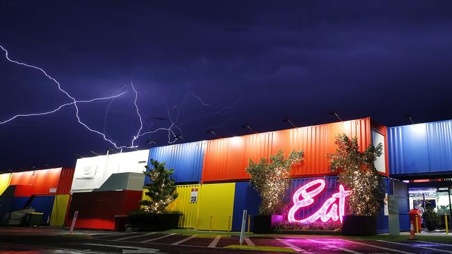 Eat Street, Hamilton. (AAP Image/Josh Woning)