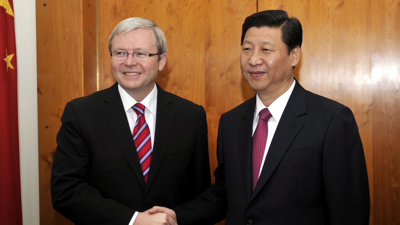 Rudd exposes Xi’s mission to reshape the world