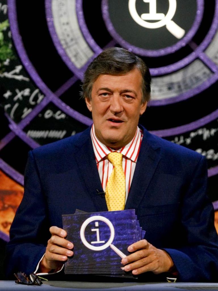 Stephen Fry rushed to hospital after falling off stage while giving a