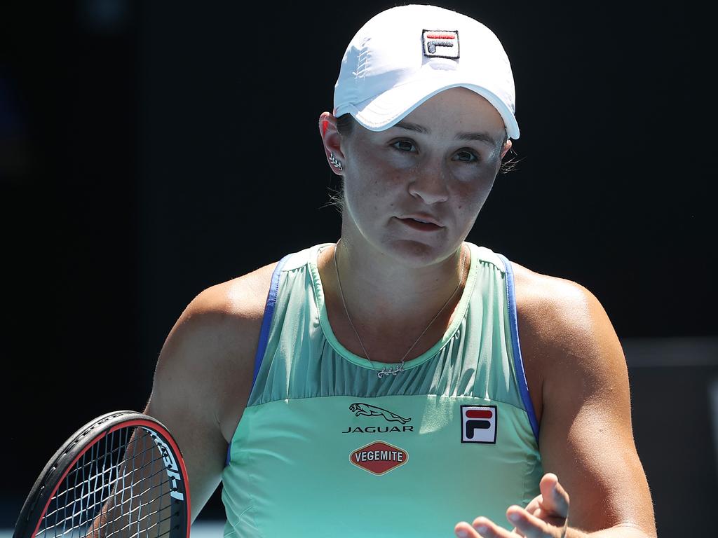 Ash Barty hasn’t played since the Qatar open last February.