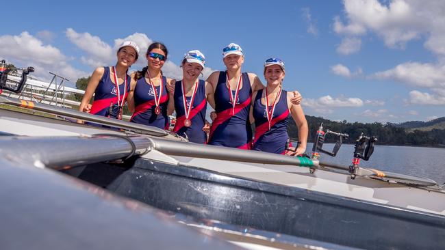 24.08.2024 - 2024 Brisbane Schoolgirl Rowing Association Championship. Photos by Stephen Archer.