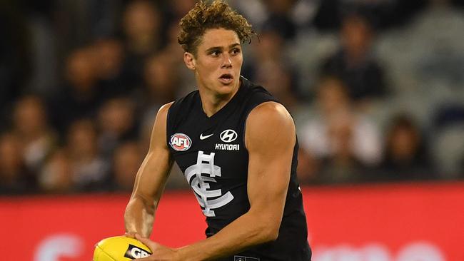 Charlie Curnow looks a future star. Pic: AAP