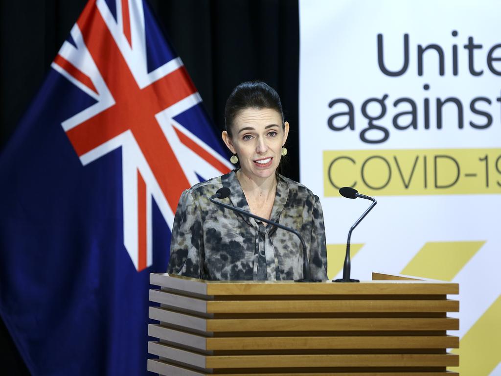 New Zealand Prime Minister Jacinda Ardern is being sued over the country’s lockdown. Picture: Hagen Hopkins