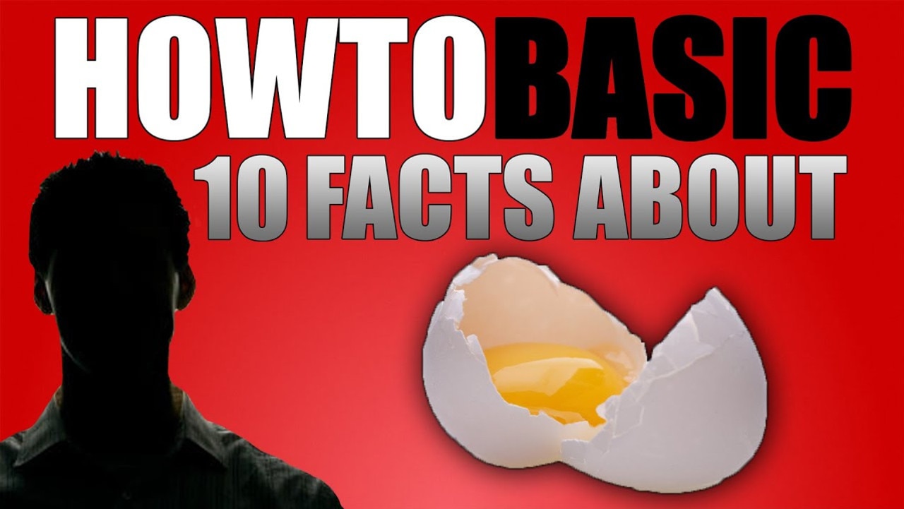 The identity of HowToBasic remains a mystery. Picture: YouTube.