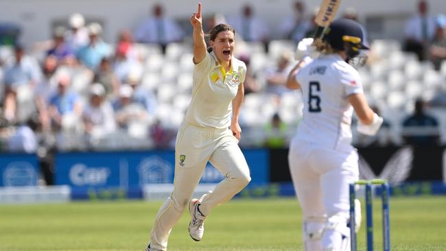 Annabel Sutherland knows what it is like to be on the fringes of selection – but has kept working for her spot. Picture: Getty Images