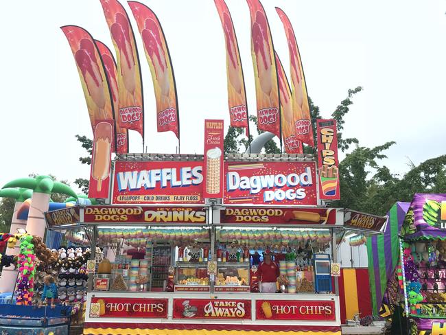 The McDonalds’ food truck at a show, that's now at Doolandella.