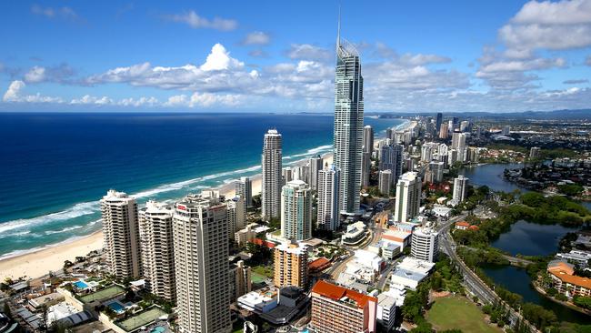 The Gold Coast is growing rapidly. Picture: David Clark