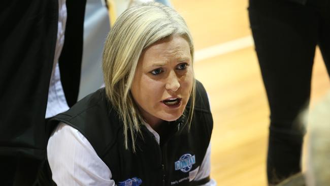 Contax coach Leanne Eichler has led the club to the past two Premier League netball titles. Picture: Stephen Laffer