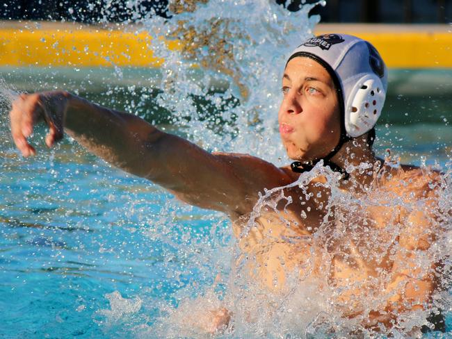Matthew Sharp in action.