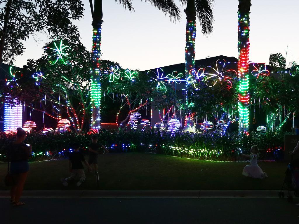 Christmas Lights at 26 Forest Oak Drive, Upper Coomera. Picture Glenn Hampson