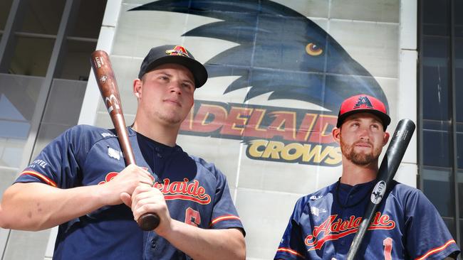 Adelaide Bite has re-signed young guns Mitch Edwards and Aaron Whitefield on the back of its Adelaide Crows partnership. Picture: Picture Dean Martin