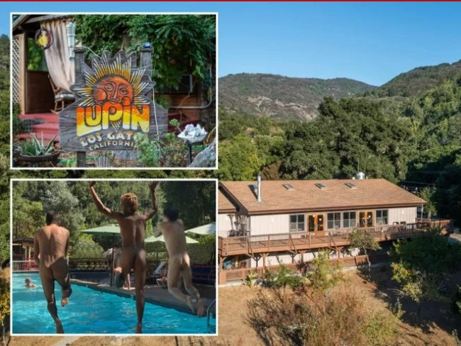 The long-time nudist resort has hit the market for the firs time in decades. Pictures: Realtor, Lupin Lodge/Facebook