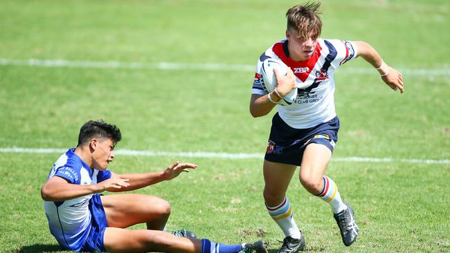 Blake Taaffe in action for the Central Coast Roosters. Picture: Peter Clark