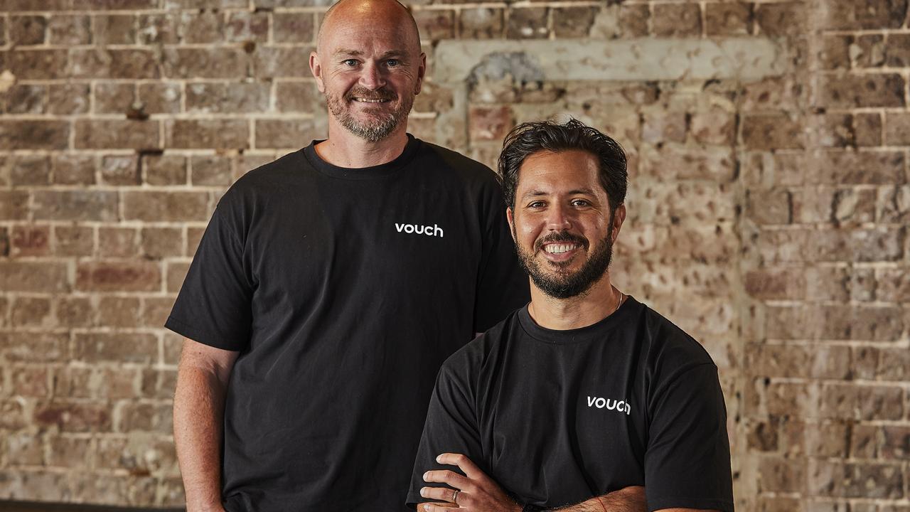 Vouch founders David Stirk and Gary Zurnamer.