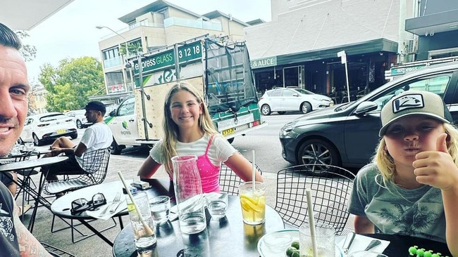 Pink and her family are fans of beachside fare, having recently dined at Bills in Bondi. Picture: Instagram