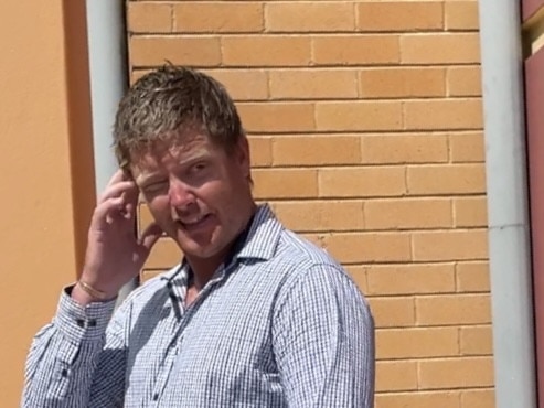 Goonellabah man BRETT DAVID ANDERSON, 33, pleaded NOT GUILTY on October 30 at Lismore District Court to three counts of sexually touching another person without consent and one count of sexual intercourse without consent. Picture of Anderson outside Lismore Court House.