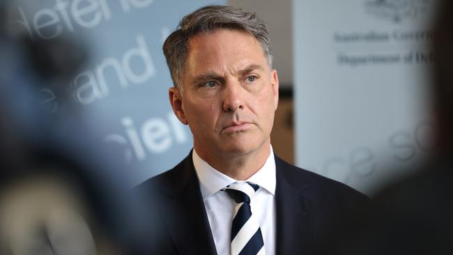 A budget analysis to be ­released by Defence Minister Richard Marles will identify 18 major procurements worth nearly $70bn suffering significant cost blowouts, and 28 that are running years behind schedule. Picture: David Mariuz