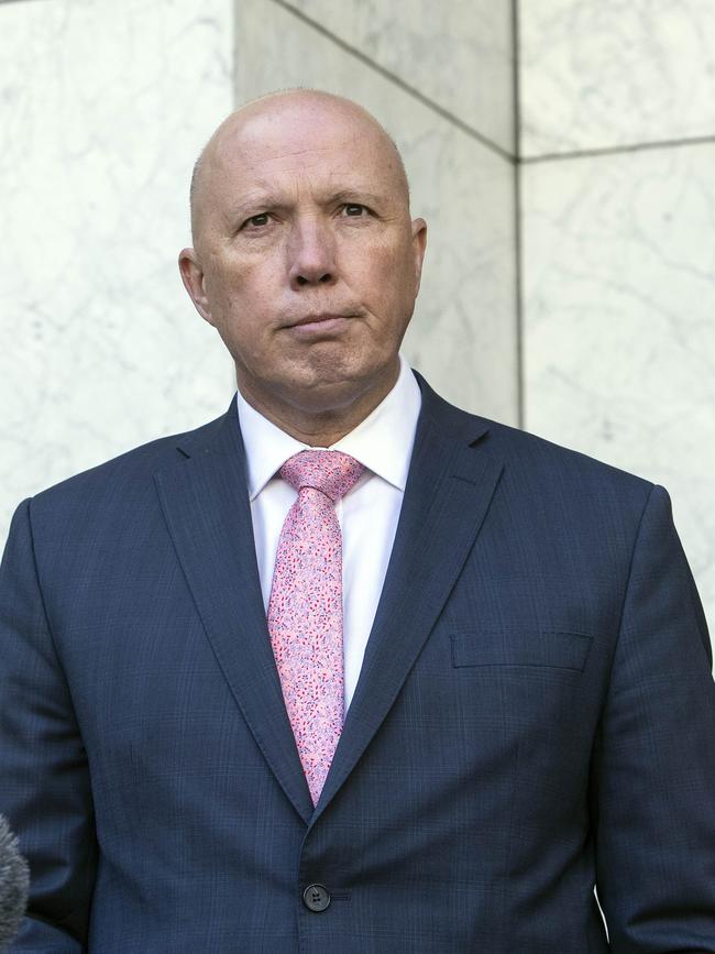 Home Affairs Minister Peter Dutton will now decide if Egan can stay in the country. Picture: NCA NewsWire