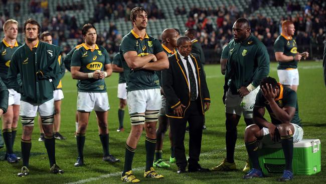 South Africa after the loss to New Zealand.