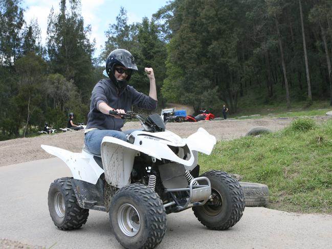 Quadbike racing at Glenworth Valley Outdoor Adventures.