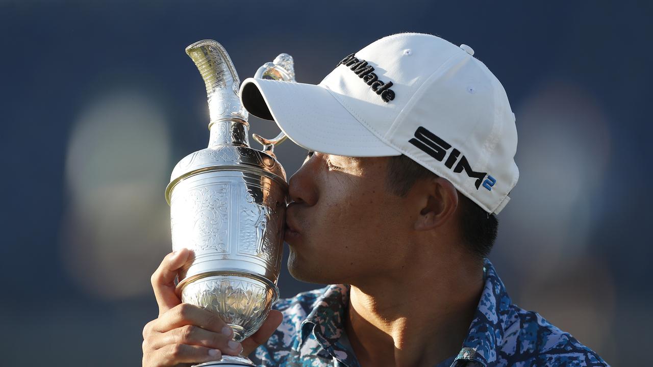 Debutant Collin Morikawa held off a charge from Jordan Spieth to win the 149th British Open by two shots.