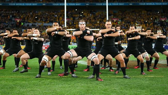 The All Blacks gave the Wallabies a rugby lesson.