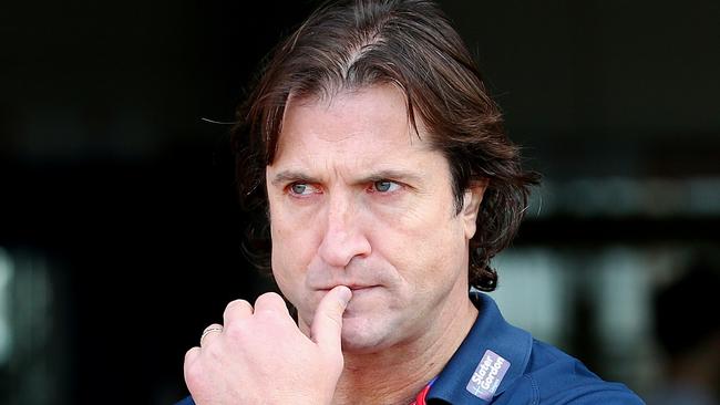 Bulldogs coach Luke Beveridge. Picture: Colleen Petch.