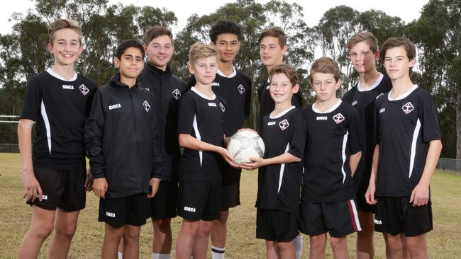 Mamre Anglican school's under-14 football team won the Western Sydney Wanderers Cup earlier this year.