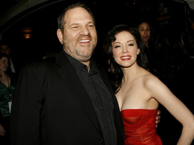 Actress Rose McGowan has accused alleged serial sexual harasser Harvey Weinstein of rape. Picture: Kevin Winter/Getty Images