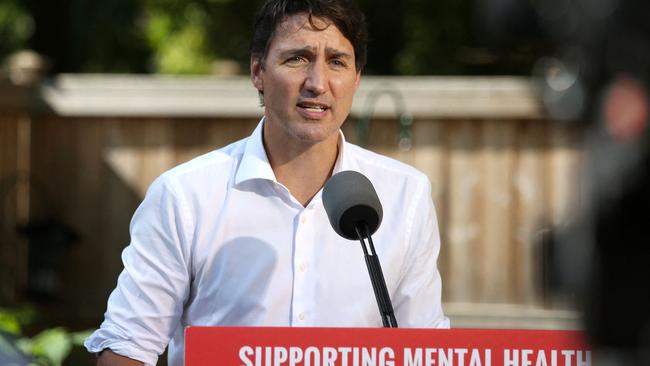 Canada's Prime Minister Justin Trudeau. Picture: AFP