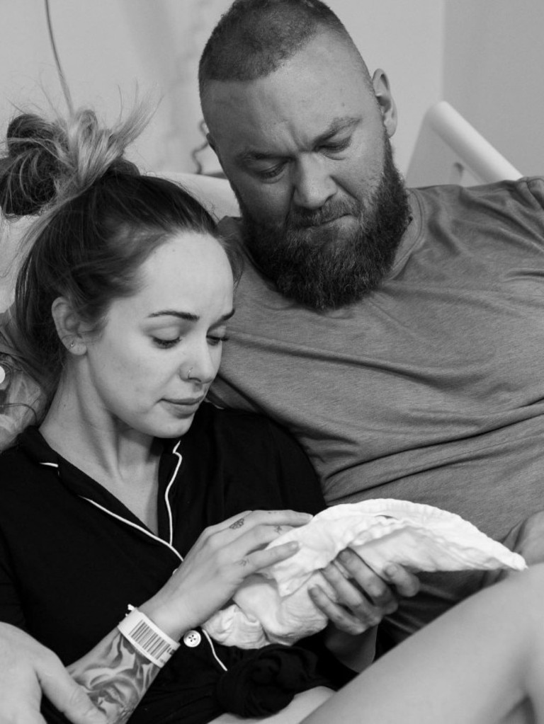 The couple got to spend some time with their daughter. Photo: Instagram