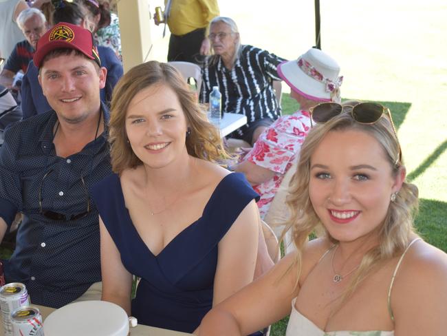 Tom Mikkelsen, Maddy Glenwright and Nikki Burraston (Photo: Michael Hudson/ Warwick Daily News)