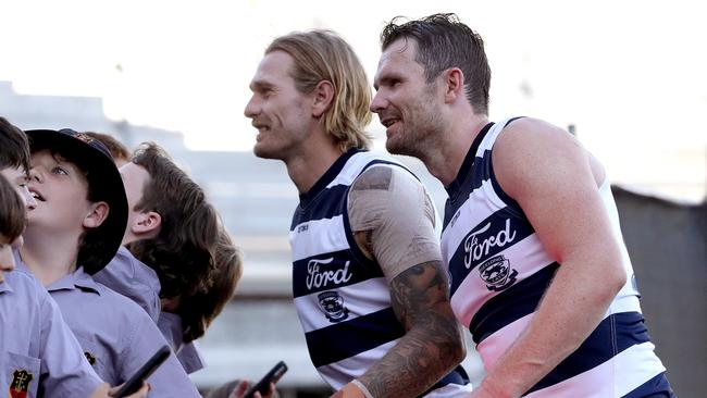 Tom Stewart has put his full support behind Patrick Dangerfield. Picture: Kelly Defina/Getty Images