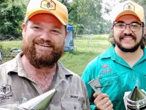 Territory Bees owners Caleb Cardno and Jahmayne Coolwell. Picture: Supplied