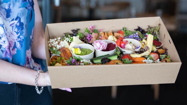 Picnic box from The Ochre Restaurant's sister company Tropic Spirit Catering Picture: Emily Barker