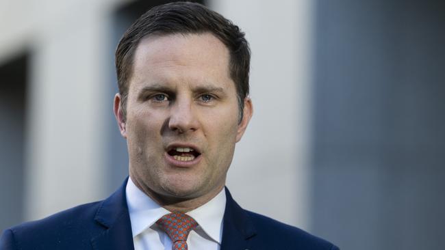 Immigration, Citizenship, Migrant Services and Multicultural Affairs Minister Alex Hawke will recontest his seat at the election. Picture: Martin Ollman