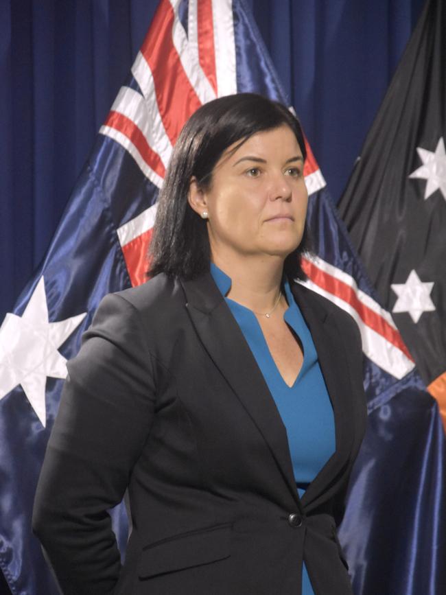 Chief Minister Natasha Fyles. Picture: Sierra Haigh