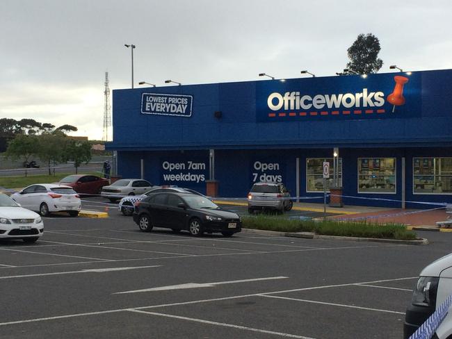 The crime scene in Campbellfield where Kadir Ors was executed.