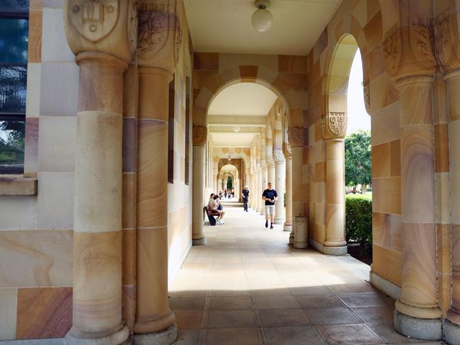 University of Queensland campus at St Lucia. Picture Lachie Millard